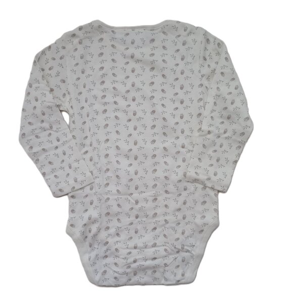 NWOT Zara Lot 4 Long Sleeve Baby Toddler One Piece Footies Bodysuit Size 2-3 Yrs - Picture 4 of 7